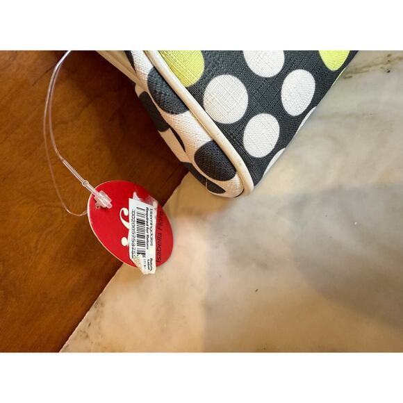 Isabella Fiore Chain Detail Beaded Floral Special Occassion Bag Purse - Picture 7 of 10